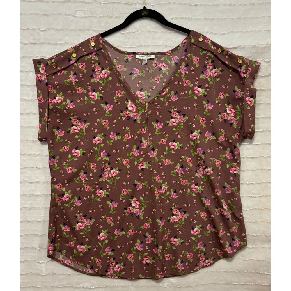 Speed Limit Shirt, Blouse, 2X, Deep Dusty Mauve, Boutique Women’s Clothing,
